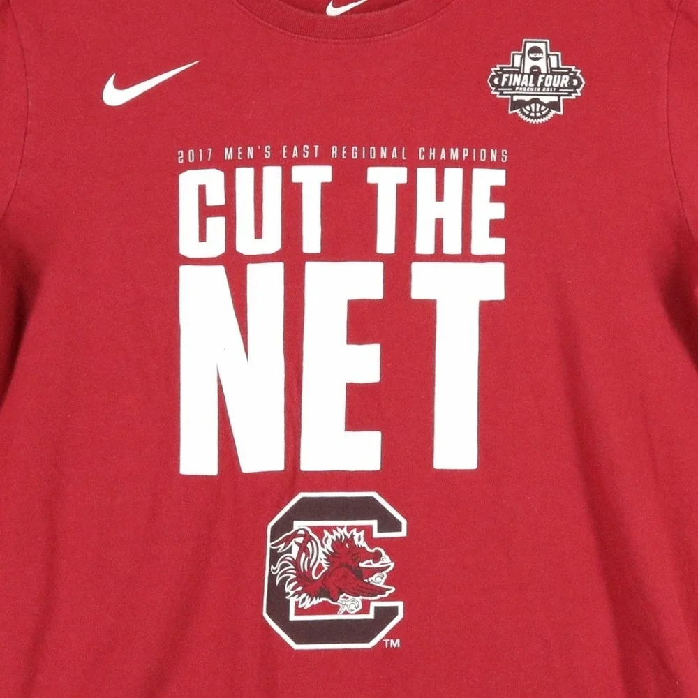 Universty of South Carolina Regional‎ Champions Shirt Mens M Cut The Net Tee Fan
